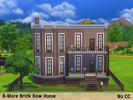 Sims 4 — B-More Brick Row Home by Guernica2009 — A perfect little traditional brick row home for your small sim family! I
