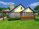 Sims 4 — StarterHousev01_Dany20 by Dany20 — It is a small home for families newborn. In the house you will find a