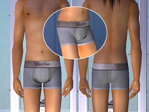 Sims 2 — Calvin Klein Underwear - Gray by CerseiL2 — They also can be used as Pj\'s. I hope you like it. 