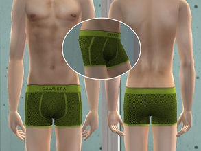 Sims 2 — Cavalera Underwear - Green by CerseiL2 — They also can be used as Pj\'s. I hope you like it.