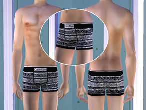 Sims 2 — Calvin Klein Underwear - Item 1 by CerseiL2 — They also can be used as Pj\'s. I hope you like it.