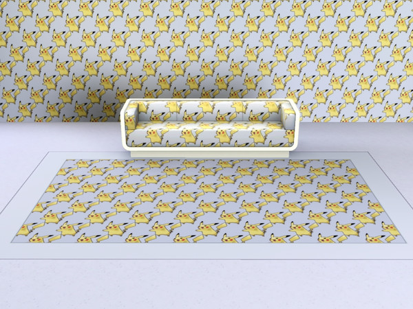 Sims 3 — Pikachu by Andreja157 — Created with Create a pattern tool
