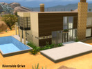 Sims 4 — Riverside Drive by Guernica2009 — Beautiful house on the lake. 5 bedrooms, master suite/bath, 2 baths, open