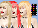 Sims 4 — Cute Retextured Hair by frockling — Retextured Hair from the original hair by KiaraZurk.