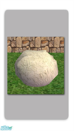 Sims 2 — Rockery Stone Medium - Recol01 by Shakeshaft — Part of the Cottage Garden Set, full of new Plant Meshes