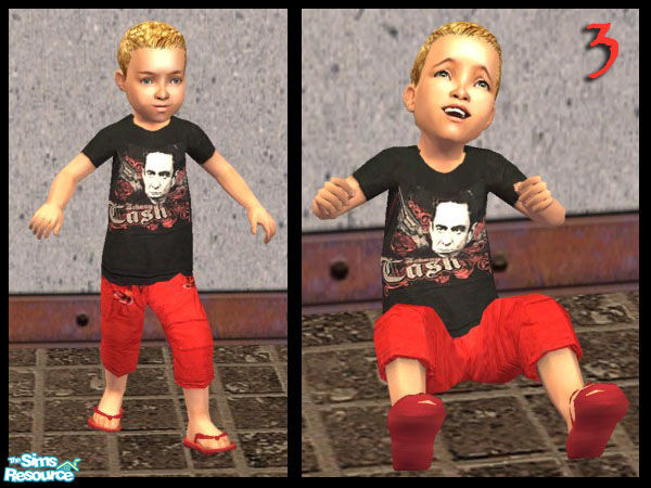 Sims 2 — Old School Rock Collection 1 - 3 by spiffyriffic — Johnny Cash