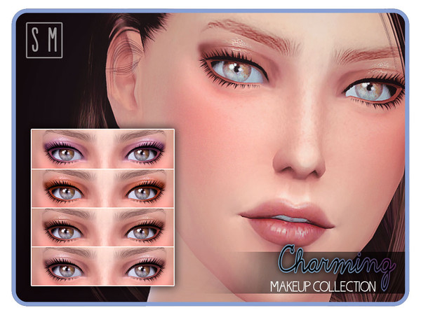Sims 4 — [ Charming ] - Eyeshadow by Screaming_Mustard — From "Charming Makeup Collection". This