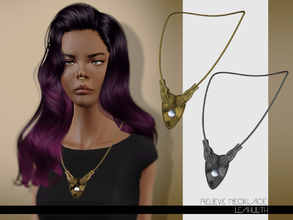 Sims 3 — LeahLilith Believe Necklace by Leah_Lillith — Believe Necklace 2 recolorable areas hope you will enjoy^^