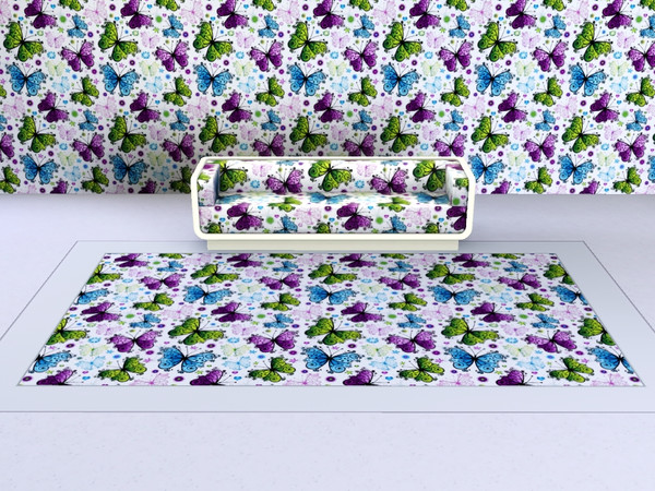 Sims 3 — Butterflies by Andreja157 — Pattern created with Create a pattern tool