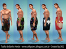 Sims 4 — Wearable towel for males by NathaliaGonalves — Wearable towel for males