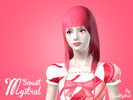 Sims 3 — Sweet Mystral by AlienMystral — Meet Sweet Mystral! Too much pink? Never! She is the candy girl of the town, she