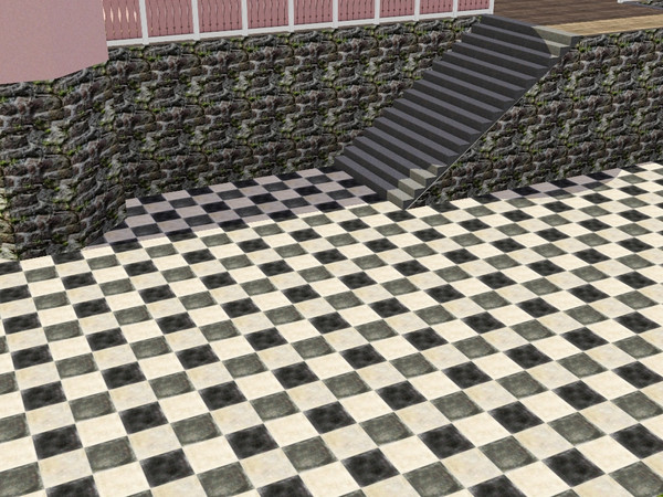 Sims 3 — PH_Large clay tiles 3 by Prickly_Hedgehog — Large clay tiles, old and worn