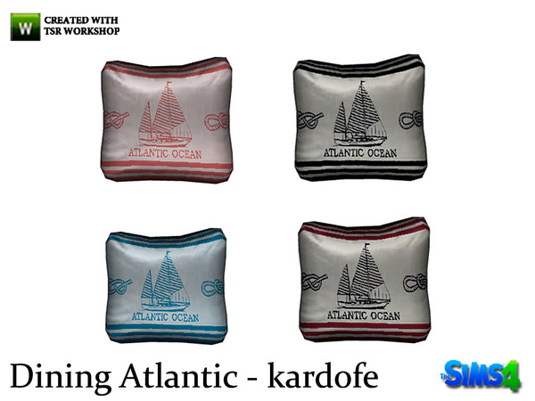 Sims 4 — kardofe_Dining Atlantic_Cushion by kardofe — Pad to put in the chair