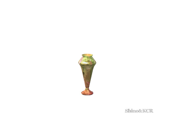 Sims 4 — Art Deco - Vase 6 by ShinoKCR — Colorful porcellain in Art Deco Style