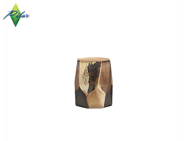 Sims 4 — Collector Barstool by Pilar — Mix of styles, current furniture, a vintage note and an exotic touch