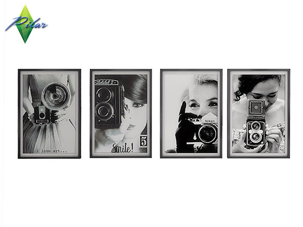 Sims 4 — Collector Painting by Pilar — Mix of styles, current furniture, a vintage note and an exotic touch