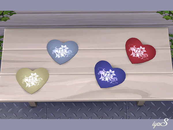 Sims 4 — Heart Cutting Board by soloriya — This heart cutting board makes the perfect platter for your favorite food.