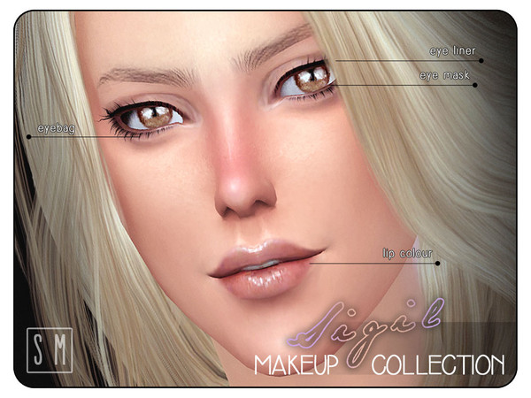 Sims 4 — [ Sigil ] - Makeup Collection by Screaming_Mustard — A natural and everyday makeup set to complement any look.