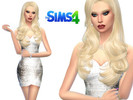 Sims 4 — Dress SIMSGAGA 01 by JulienClea — Hello friends, Today i share you a first dress Sims 4 ! Thanks. 