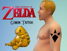 Sims 4 — Goron Tattoo by Ultimate2232 — Earn the trust of the proud, mountain-dwelling Goron tribe from the Zelda series
