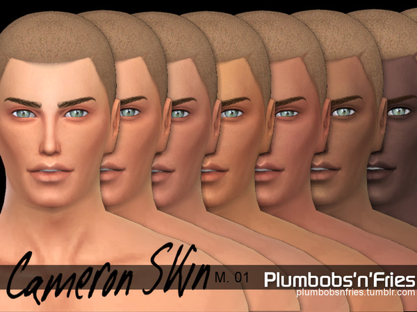 Sims 4 — Cameron Skin by ali1 — -Skin Detail -Males Only -Teen to Elders -Works with all skintones -Comes in 2 version