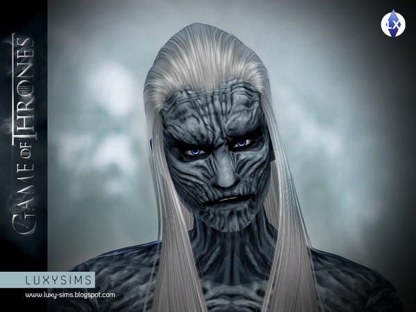 Sims 4 — White Walker Makeup [GAMEOFTHRONES] by LuxySims3 — Hey! Luxy updating with a new download! I'm a big fan of Game