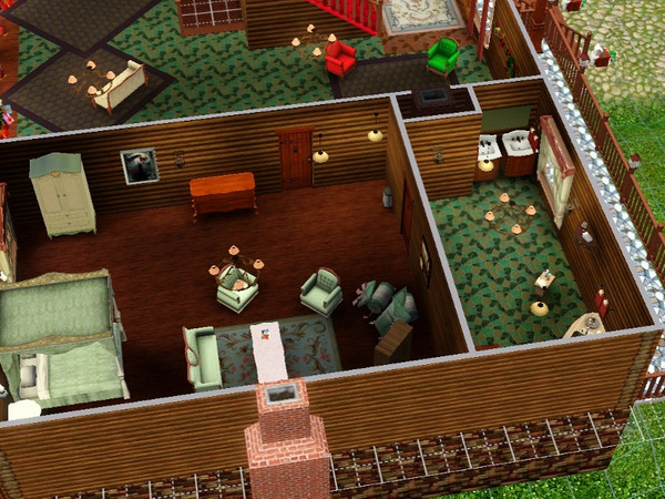 Sims 4 — Bedroom Dexter Blanket for Doublebed by BuffSumm — Part of the *Bedroom Dexter* Set!