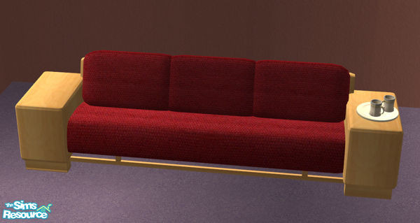 Sims 2 — S2S Livingroom Angelo Sofa - Beech by spacemouse — S2S Livingroom Angelo Sofa - Beech
