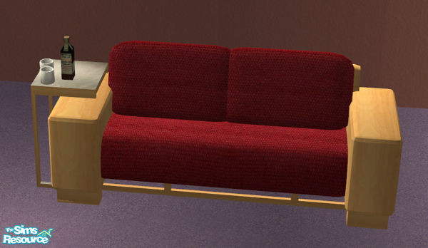 Sims 2 — S2S Livingroom Angelo Loveseat - Beech by spacemouse — S2S Livingroom Angelo Lvoeseat - Beech