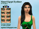 Sims 4 — Sims4 Egypt Eyeliner by ngsims32 — Sims4 Egypt Eyeliner by NG Sims 3 I created in Sims 4 Studio and Photoshop