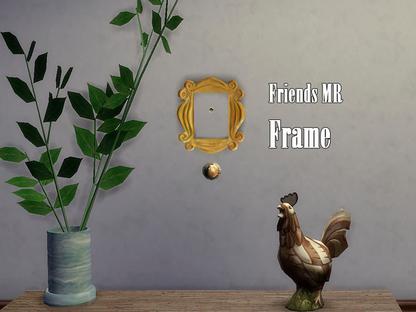 Sims 4 — Friends MR Frame by Kiolometro — Remember the TV series Friends? Now your sims can visit the apartment of Monika