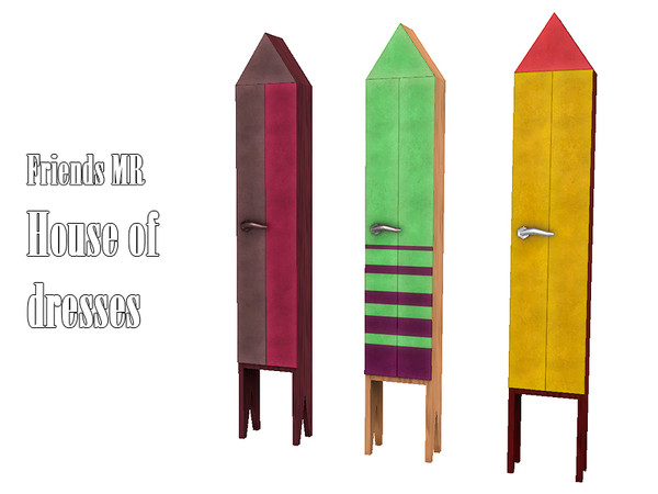 Sims 4 — Friends MR House of Dresses by Kiolometro — Remember the TV series Friends? Now your sims can visit the