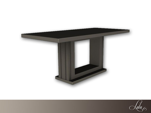 Sims 4 — Contemporary Dining Table  by Lulu265 — Part of the Contemporary Dining Set
