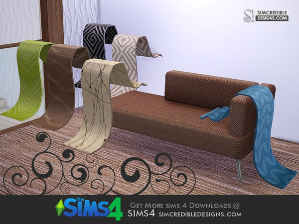 Sims 4 — Suddenly Classic Blanket by SIMcredible! — by SIMcredibledesigns.com available at TSR __________________ * 6