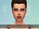 Sims 4 — Angelina Jolie by sanchin — Fairly pleased with how this turned out so decided to share as well. As I remember