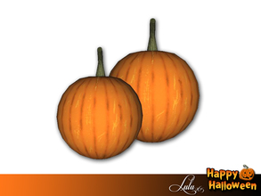 Sims 3 — Halloween Decor Set Pumpkins by Lulu265 — Part of the Halloween Decor Set Castable