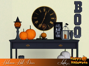 Sims 3 — Halloween Decor  Set by Lulu265 — A Decor set for your Halloween Hall Decor or Dining Room , well anywhere you