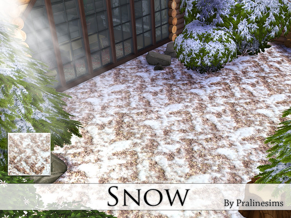 Sims 4 — Snow by Pralinesims — By Pralinesims