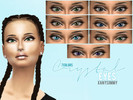 Sims 4 — Crystal Eyes by XanySimmy — Beautiful eyes for your sims in an array of colors. 