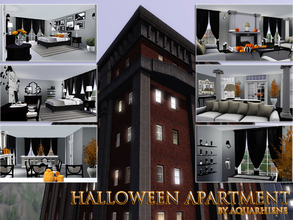 Sims 3 — Halloween Apartment by Aquarhiene — Wonderful and comfortable apartment for celebrating Halloween! This
