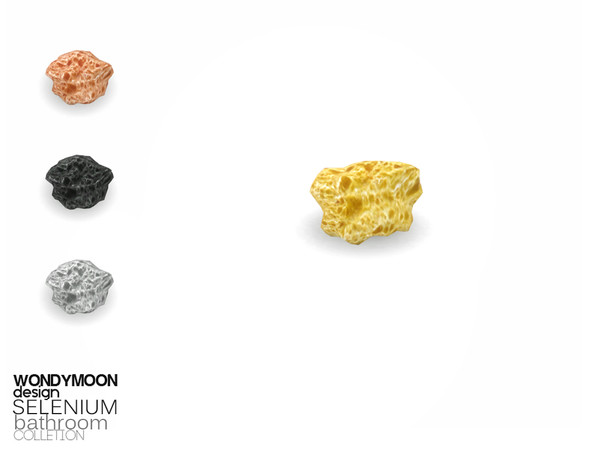 Sims 4 — Selenium Bath Sponge by wondymoon — - Selenium Bathroom - Bath Sponge - Wondymoon|TSR - Oct'2015