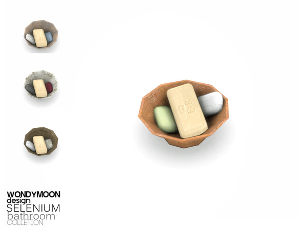 Sims 4 — Selenium Soap Bowl by wondymoon — - Selenium Bathroom - Soap Bowl - Wondymoon|TSR - Oct'2015