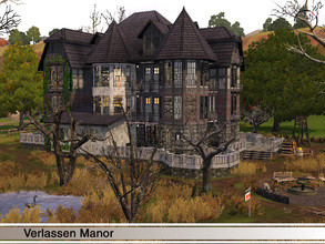 Sims 3 — Verlassen Manor by timi722 — This manor is for sale and as nobody lived there in a long time, it has become very