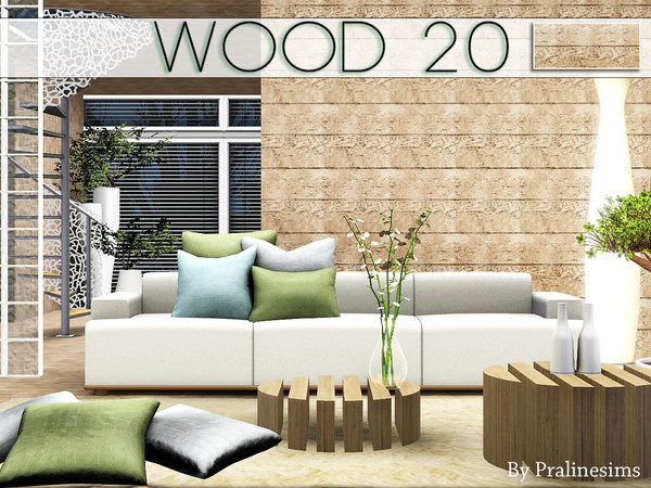 Sims 3 — Wood 20 by Pralinesims — By Pralinesims