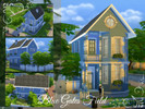 Sims 4 — Blue Gates Field Cottage. by jujulibelei — Your sims will enjoy this small but cosy rural retreat, based on the