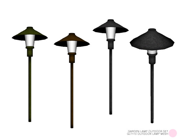 Sims 4 — GLT 110 Outdoor Lamp Mesh by DOT — GLT 110 Outdoor Lamp Mesh by DOT of The Sims Resource