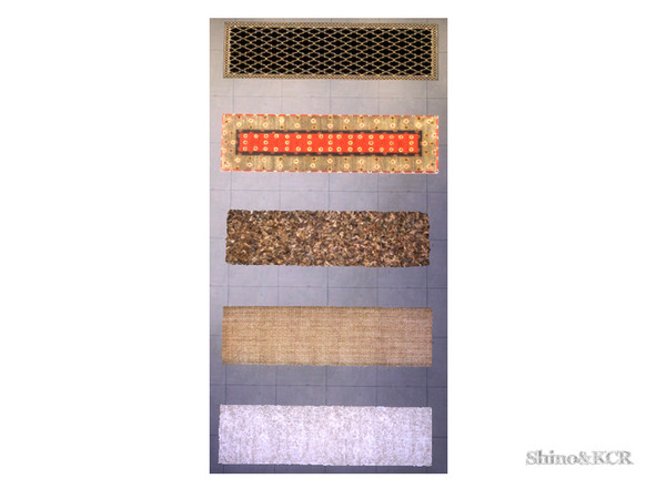 Sims 4 — Loft Dining - Runner by ShinoKCR — fine Runner matching the Loft Series