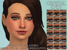 Sims 4 — [I-Ianna] Crystal Eyes - Default by I-Ianna — Default eye replacements, all colors. Works with all ages,