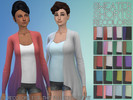 Sims 4 — [I-Ianna] Sweater Shorts - Recolors by I-Ianna — 20 new colors for the sweater shorts outfit. Found in the