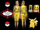 Sims 4 — [Elphine] Pikachu Set  by Elphine — PIKACHU SET Female Only Teen to Elder Customized Thumbnails Set includes